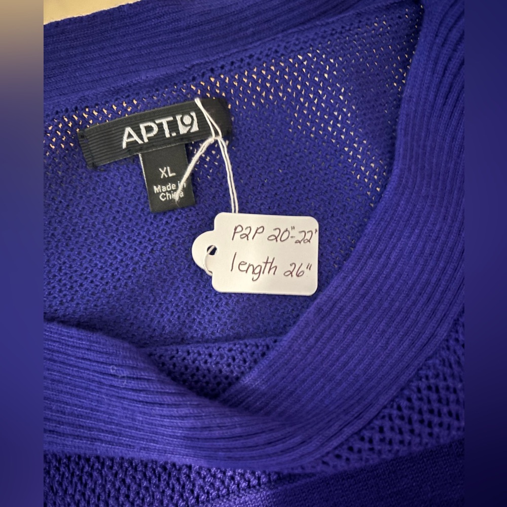 Apt. 9 Short Sleeve Sweater - Picture 5 of 6